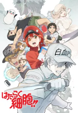 Hataraku Saibou (Cells at Work!) Season 2 เซลล์ขยัน พันธุ์เดือด ซีซั่น 2 ตอนที่ 1-8 พากย์ไทย